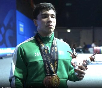 Туркменские спортсмены блеснули на Азиатских юношеских играх в Бахрейне 