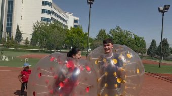 В Мары прошёл инклюзивный спортивный праздник в рамках Месяца здоровья