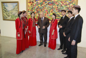 Выставка творчества народного художника Туркменистана откроется в Ашхабаде