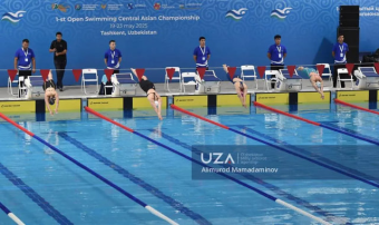 Пловцы из Туркменистана участвуют в чемпионате ЦА в Узбекистане