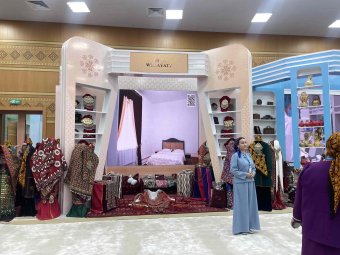 Выставка в «Авазе» представила достижения Туркменистана  