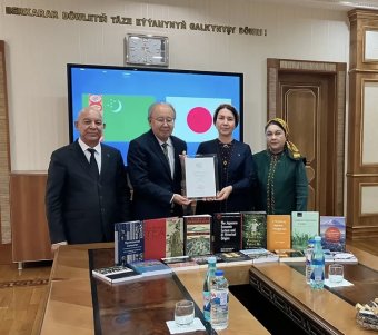Япония расширяет культурное сотрудничество с Туркменистаном