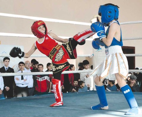 Чемпионат Лебапского велаята по кикбоксингу выявил лучших юных спортсменов