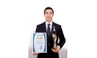 Туркменский студент получил главный приз конкурса тюркских народов