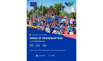 В Ашхабаде пройдет инклюзивный забег в честь Дня Европы