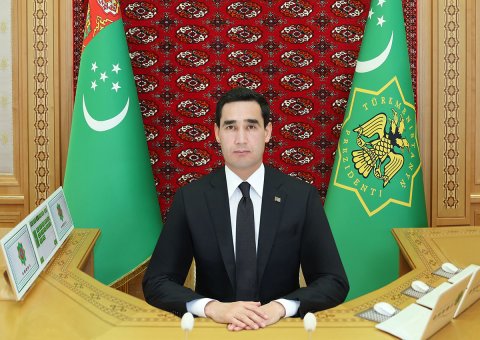 Сердар Бердымухамедов поздравил Президента Республики Болгария