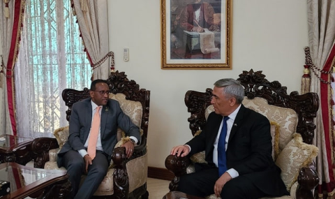 Встреча дипломатов Туркменистана и Эфиопии в Исламабаде