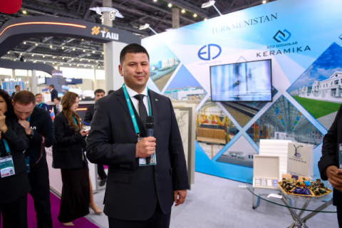 Туркменский производитель керамики вышел на KazanForum 2026
