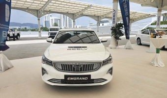 Официальный дистрибьютор GEELY представил модельный ряд на выставке в Ашхабаде