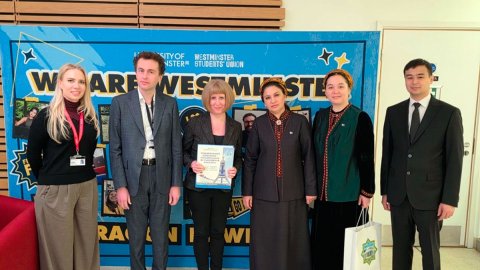Туркменский и британский вузы запускают совместные программы двойных дипломов