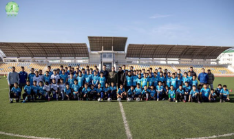 Футбольный фестиваль собрал сотню юных игроков в Ашхабаде