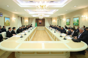 В Ашхабаде прошла четырехсторонняя встреча по развитию Среднего коридора