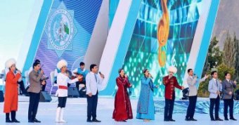 В Балканабате прошёл региональный этап телеконкурса «Ýaňlan, Diýarym!»