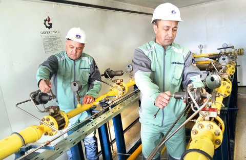 Газовики Туркменистана обеспечивают бесперебойную подачу «голубого топлива»  