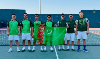 Туркменская сборная по теннису пробилась в плей-офф турнира Кубка Дэвиса