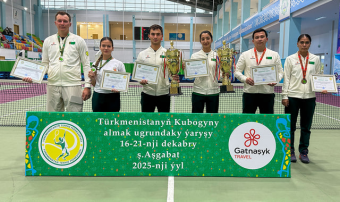 В Ашхабаде завершился Кубок Туркменистана по теннису