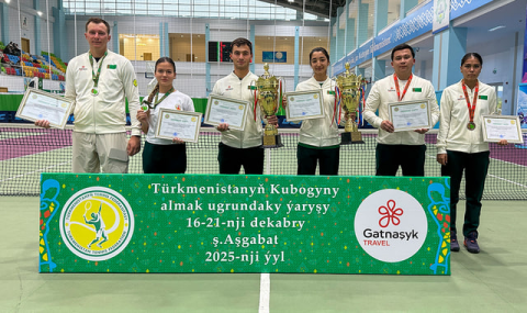 В Ашхабаде завершился Кубок Туркменистана по теннису