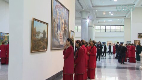 В Ашхабаде открылась выставка 