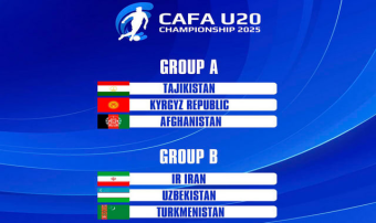 Сборная Туркменистана U20 выступит на чемпионате CAFA в Таджикистане