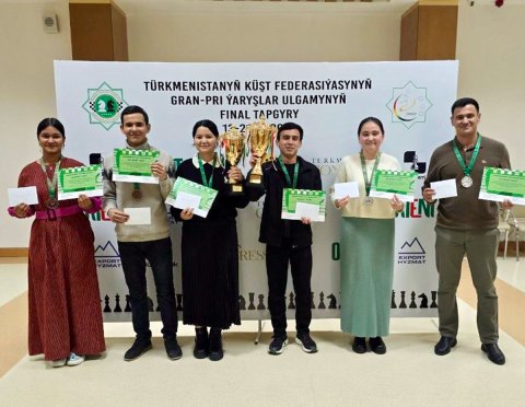 В Ашхабаде определили сильнейших шахматистов Туркменистана