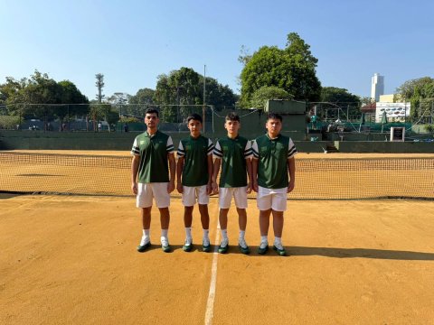 Туркменские юные теннисисты уверенно выходят в плей-офф Кубка Дэвиса U16