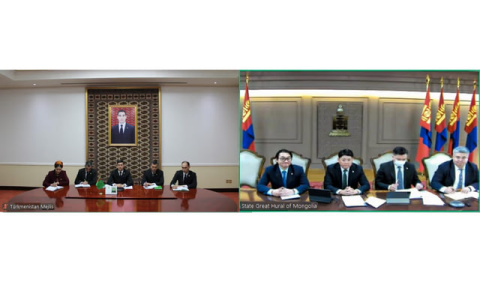Туркменистан и Монголия провели первый межпарламентский диалог