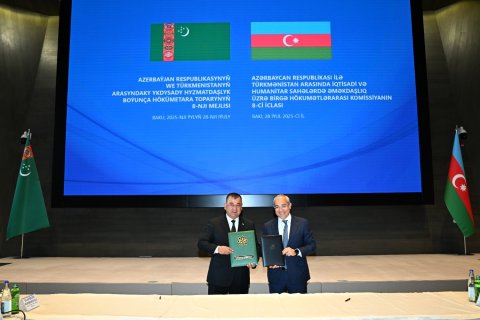 Туркмено-азербайджанское сотрудничество выходит на новый стратегический уровень