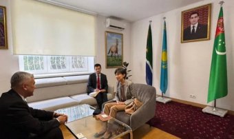 Встреча посла Туркменистана с координатором ООН состоялась в Астане