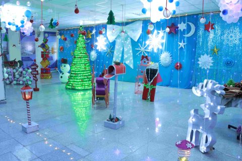 В Балканабате провели конкурс новогоднего оформления