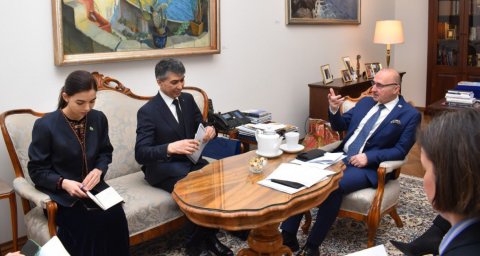 Туркменистан и Хорватия обсудили укрепление двустороннего сотрудничества