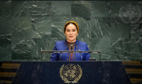 Глава Союза женщин представила позицию Туркменистана на Генассамблее ООН