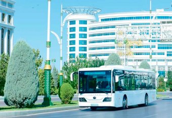 700 новых современных автобусов будут обслуживать жителей и гостей Ашхабада