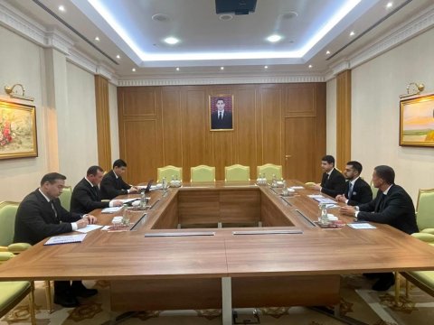 Глава «Туркменгаза» встретился с представителями Hyperion Group