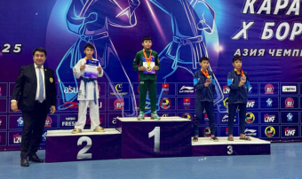 Туркменские каратисты привезли 26 медалей с чемпионата Центральной Азии