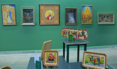 Выставка туркменской миниатюры впечатляет разнообразием