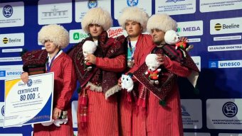 Туркменские богатыри триумфально стартовали на Ирах кочевников