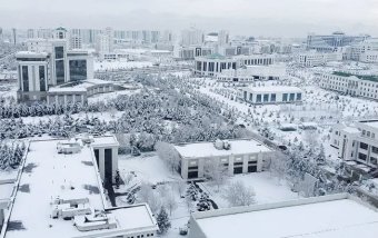 Завтра столицу Туркменистана накроет сильный снегопад