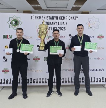 Аманмухаммет Хоммадов впервые завоевал титул чемпиона Туркменистана по шахматам