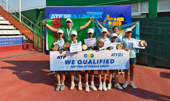 Туркменские теннисистки пробились в финал первенства Азии U12