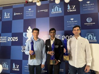 Туркменский шахматист одержал победу на «UzChess Cup-2025» в Ташкенте