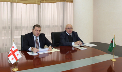 В МИД Туркменистана состоялась встреча с послом Грузии