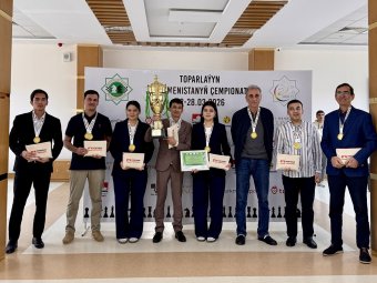 Туркменистан провёл первый командный чемпионат по шахматам