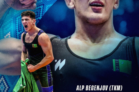 Туркменский борец в числе главных фаворитов на чемпионате мира среди молодежи