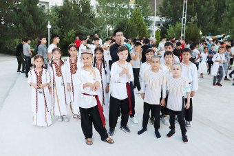 В Ахалском велаяте продолжается отдых детей в центре «Яшыл яйла» 