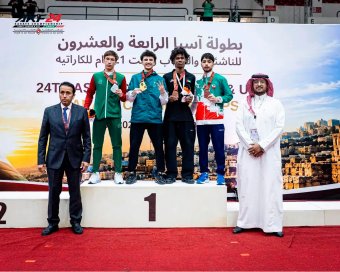 Туркменский каратист выиграл серебряную медаль на чемпионате Азии в Иордании 