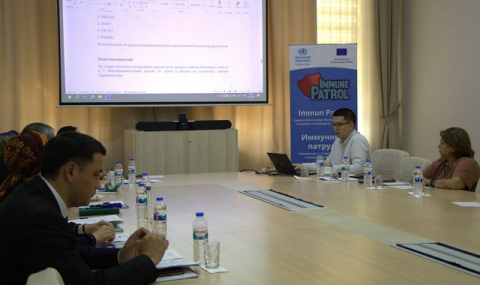 В Ашхабаде обсудили запуск программы ВОЗ «Иммунный патруль»