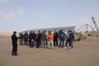 В Марыйском велаяте Туркменистана заработала солнечная водонасосная станция
