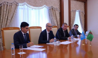 Таможенные органы Туркменистана развивают партнерство с УНП ООН