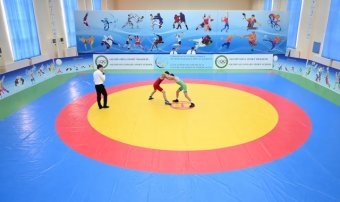 В Ашхабаде выявили лучших юных борцов греко-римского стиля