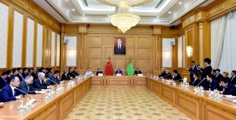 Посольство КНР в Туркменистане отметило 80-летие Победы Китая